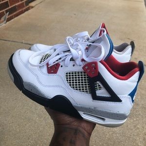 JORDAN RETRO 4 WHAT THE (SIZE 5.5Y)